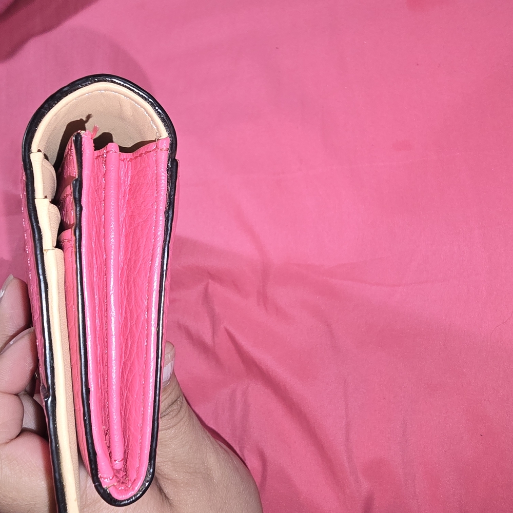 Kate Spade Pink Perri Lane Leather Women's Wallet - Picture 6 of 16